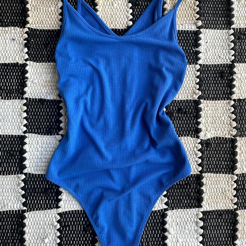 Royal Blue American Eagle Bodysuit - XS